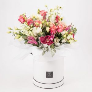 Pastel Blooms Hat Box